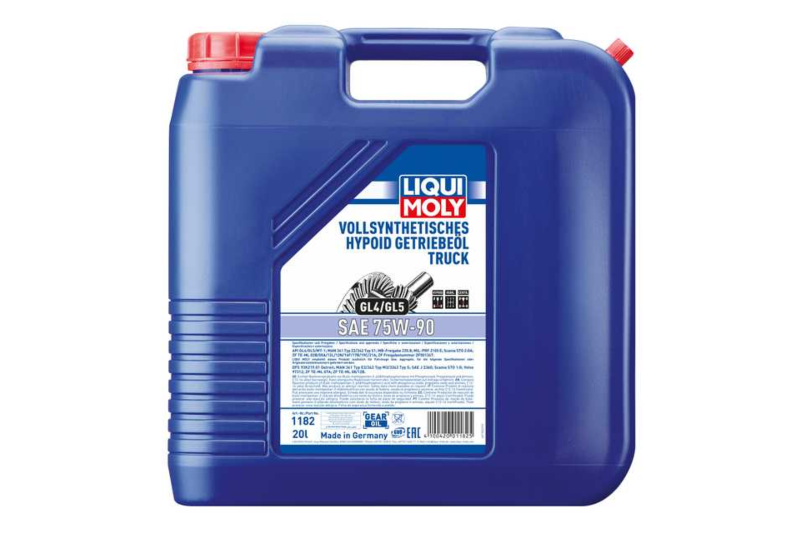 Vollsynthetisches Hypoid Getriebeöl Truck (GL4/5) 75W-90 | LIQUI MOLY