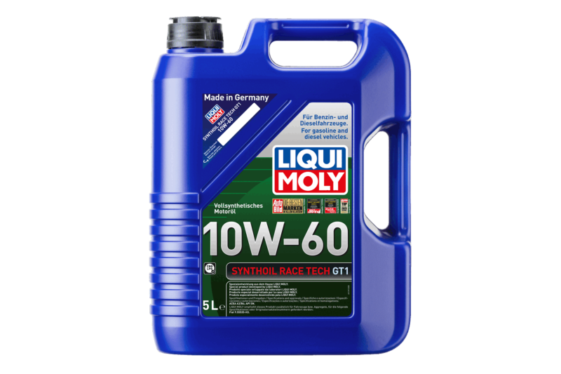 メンテナンス LIQUI MOLY 10W-60 SYNTHOIL RACE TECH GT1 Synthoil Race Tech GT1 10W-60 | LIQUI MOLY