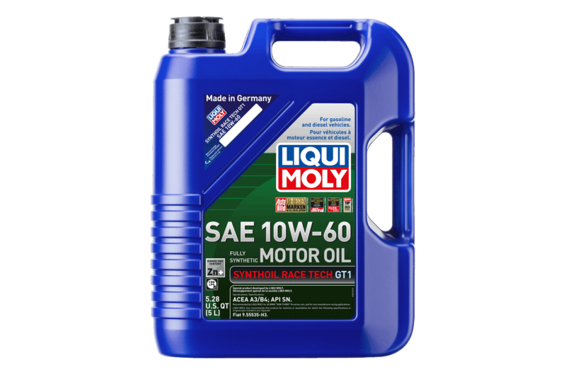 Synthoil Race Tech GT1 SAE 10W-60 | LIQUI MOLY