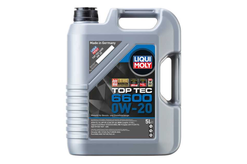 Liqui Moly 1L Top Tec 6600 Motor Oil 0W-20 (22044) main image 1