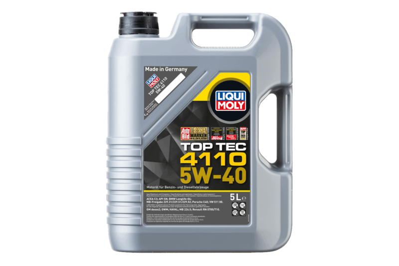 メンテナンス LIQUI MOLY TOP TEC 4110 5W-40 5L Top Tec 4110 5W-40 | LIQUI MOLY