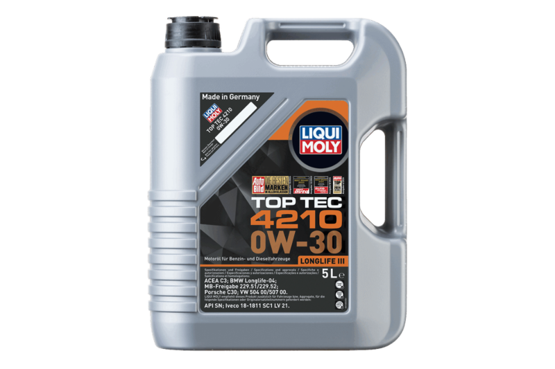 正式的 0W-30 4210 Tec Top | MOLY LIQUI メンテナンス