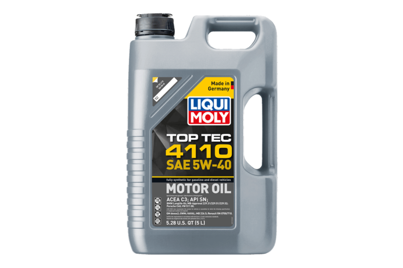 メンテナンス LIQUI MOLY TOP TEC 4110 5W-40 5L Top Tec 4110 SAE 5W-40 | LIQUI MOLY