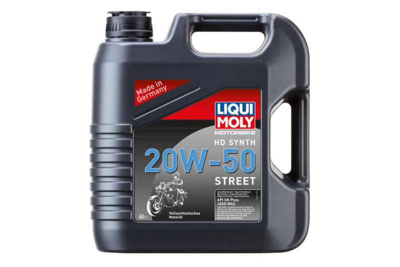 LIQUI MOLY Street 20W-50 Motoröl – 2 X 1 Liter, Vollsynthetisch Für Harley-Davidson Motoren