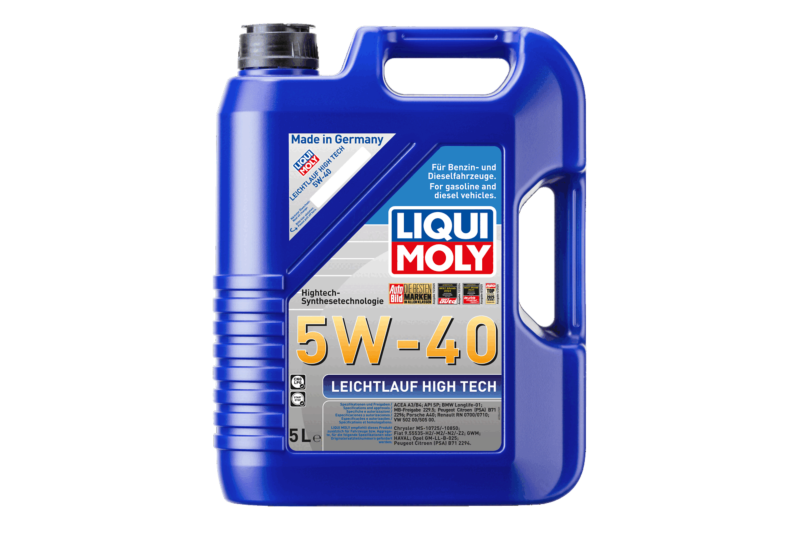 LIQUIMOLY エンジンオイル ライヒトラウフハイテック5W-40 6L Leichtlauf High Tech 5W-40 | ライヒトラウフハイテック 5W-40