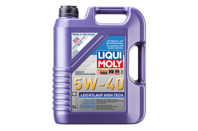 公式 High Leichtlauf Tech MOLY LIQUI | 5W-40 メンテナンス