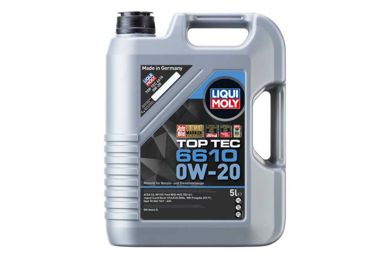 LIQUI MOLY 0W-20 エンジンオイル 5L Amazon | LIQUIMOLY トップテック6200 0W20 5L 品番:20789 | 車