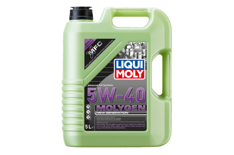 Molygen New Generation 5W-40 | LIQUI MOLY