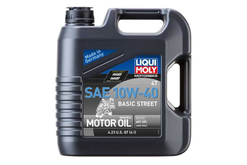 LIQUI MOLY 10W-40 BASICSTREET 1L　3本 Motorbike 4T Synth 10W-40 Street Race | LIQUI MOLY