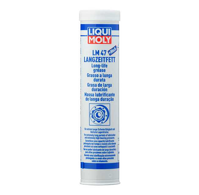 Мастило для ШРУС з дисульфідом молібдену – Liqui Moly LM 47 Langzeitfett + MoS2 0,4кг