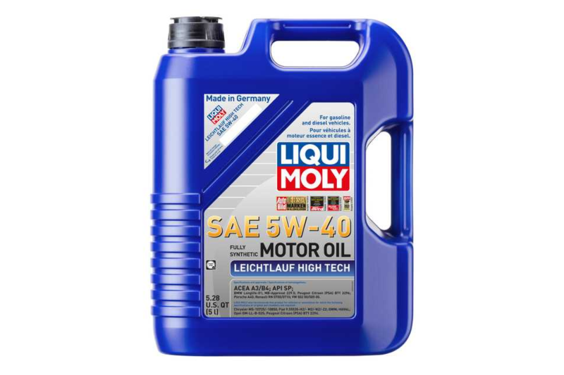 Liqui Moly Leichtlauf High Tech 5W40 Engine Oil (5 liter) - LM2332 -  75004695 - USP Motorsport