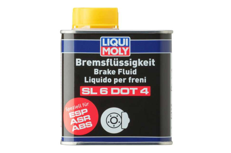 LIQUI MOLY Bremsflüssigkeit SL6 DOT 4, 500 ml, Bremsflüssigkeit