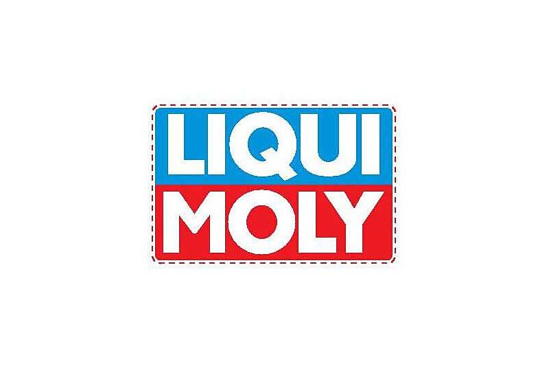Logo 60 x 39 mm naar binnen klevend LIQUI MOLY