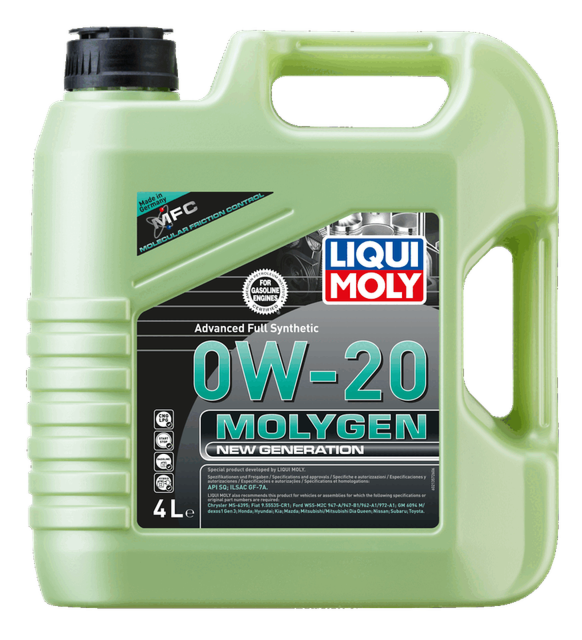 Molygen New Generation 0W-20 | LIQUI MOLY