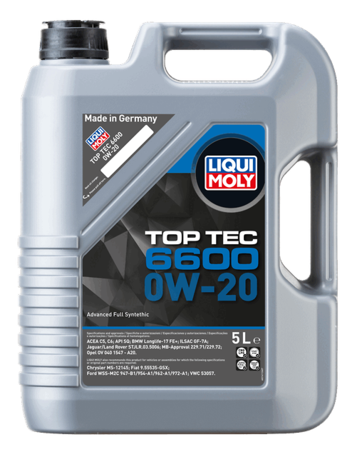 Top Tec 6600 0W-20 | LIQUI MOLY