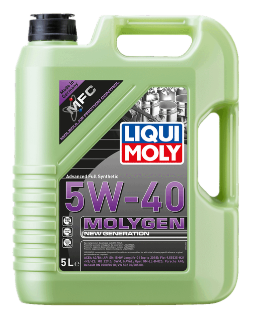 Molygen New Generation 5W-40 | LIQUI MOLY