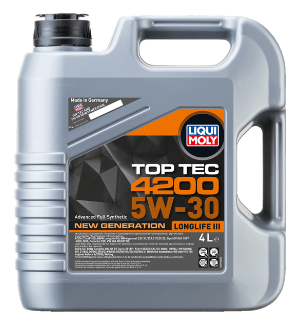 LIQUI MOLY Top Tec 4200 5W-30 New Generation